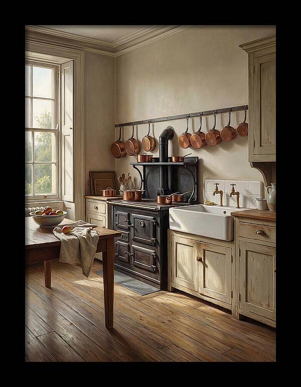 Rustic Kitchen Serenity
