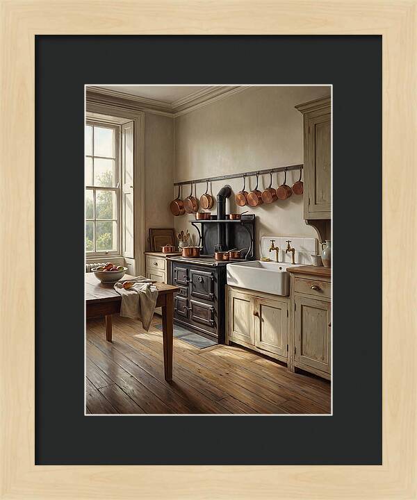 Rustic Kitchen Serenity