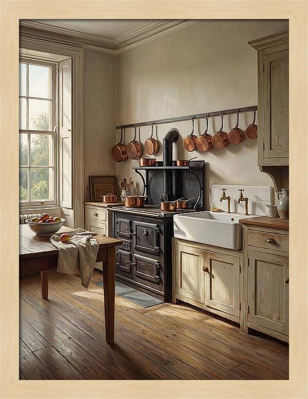 Rustic Kitchen Serenity