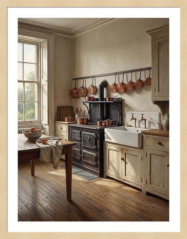 Rustic Kitchen Serenity