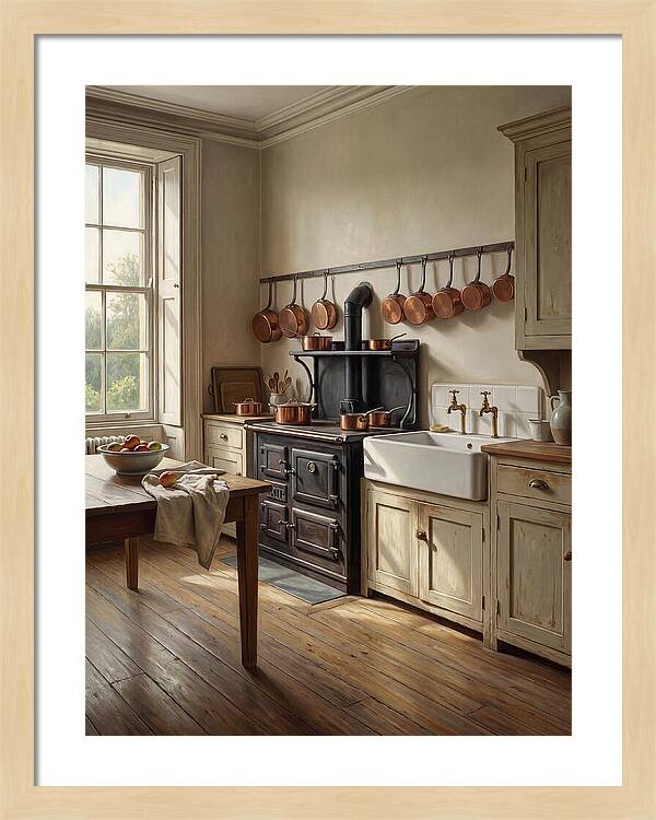 Rustic Kitchen Serenity
