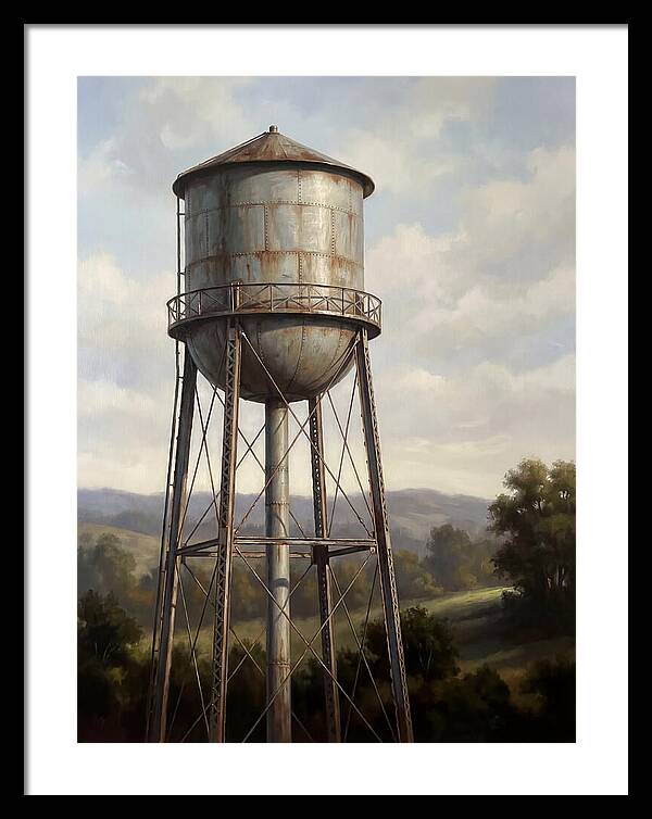 Rustic Water Tower Serenity