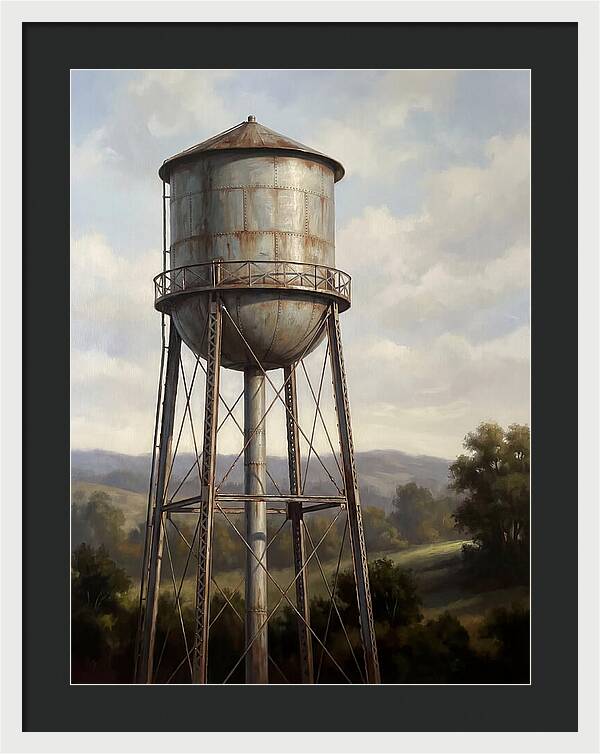 Rustic Water Tower Serenity