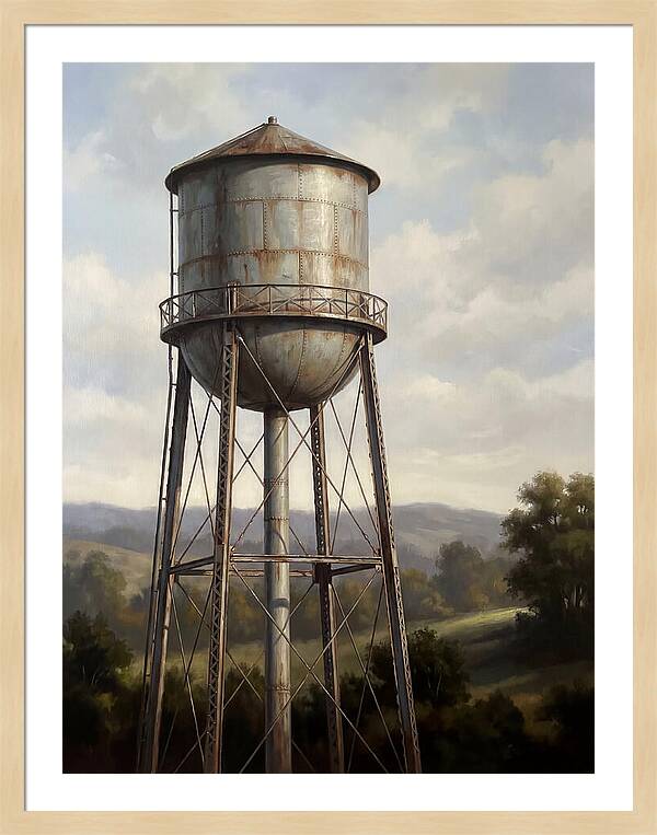 Rustic Water Tower Serenity