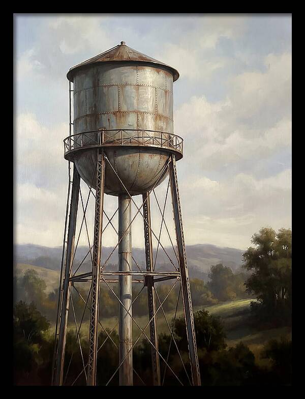 Rustic Water Tower Serenity