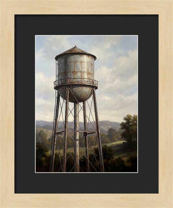 Rustic Water Tower Serenity