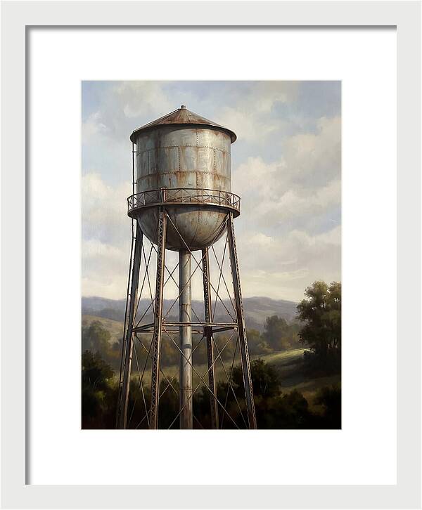 Rustic Water Tower Serenity