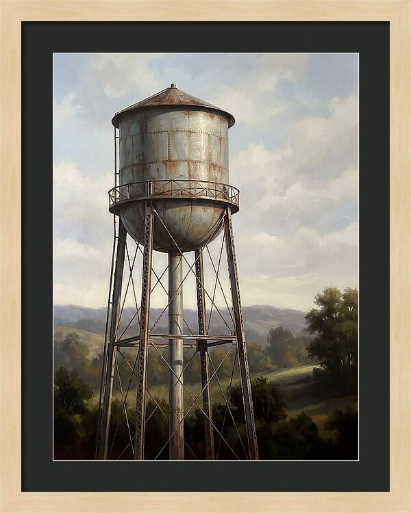 Rustic Water Tower Serenity