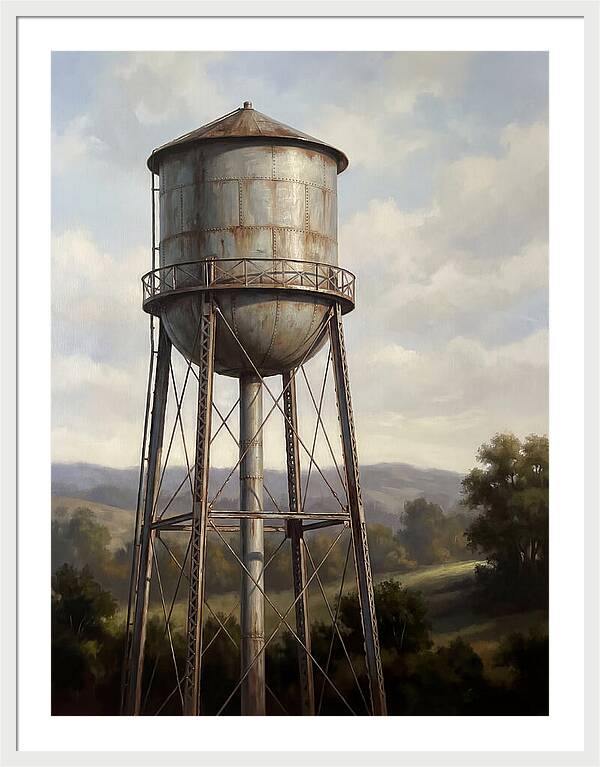 Rustic Water Tower Serenity