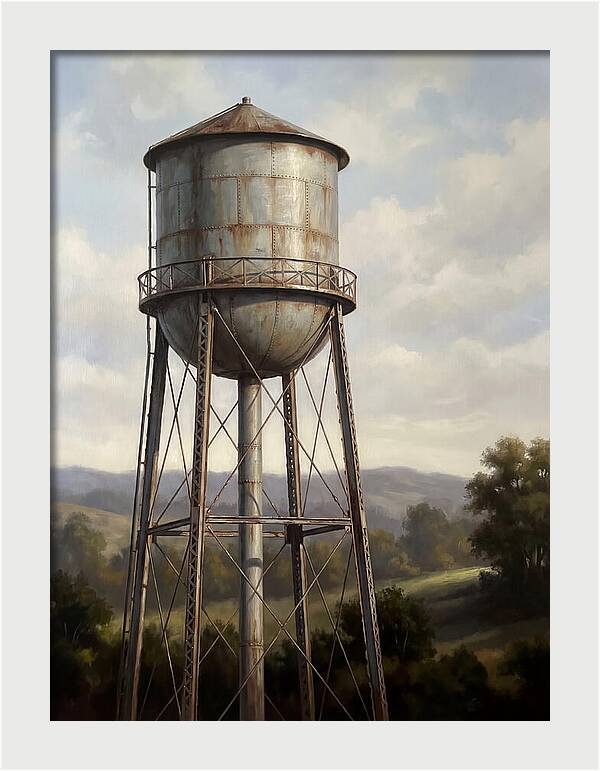 Rustic Water Tower Serenity