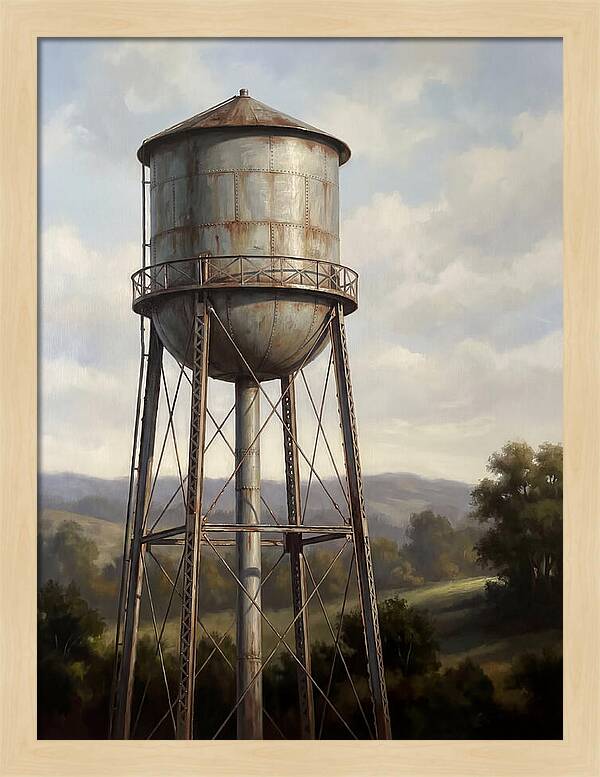 Rustic Water Tower Serenity