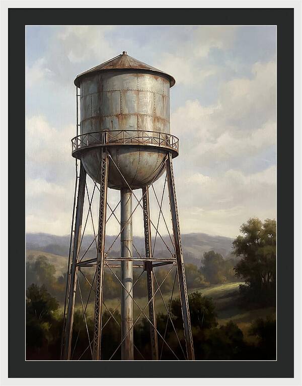 Rustic Water Tower Serenity