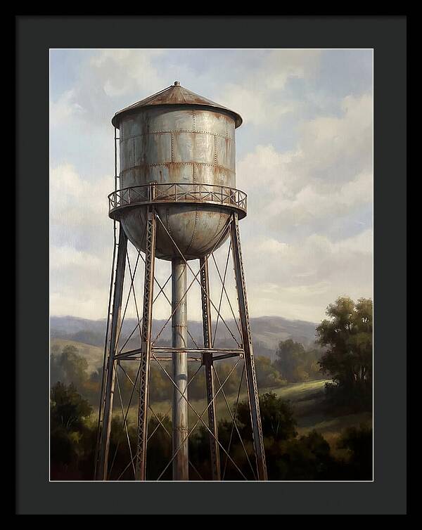 Rustic Water Tower Serenity