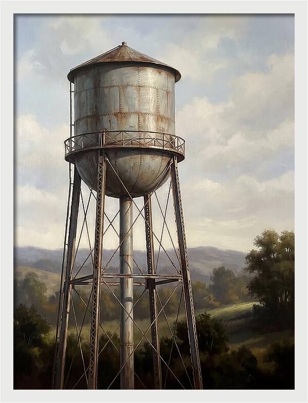 Rustic Water Tower Serenity