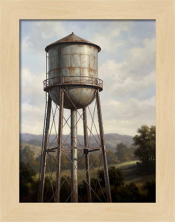 Rustic Water Tower Serenity