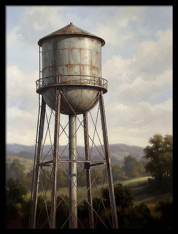 Rustic Water Tower Serenity