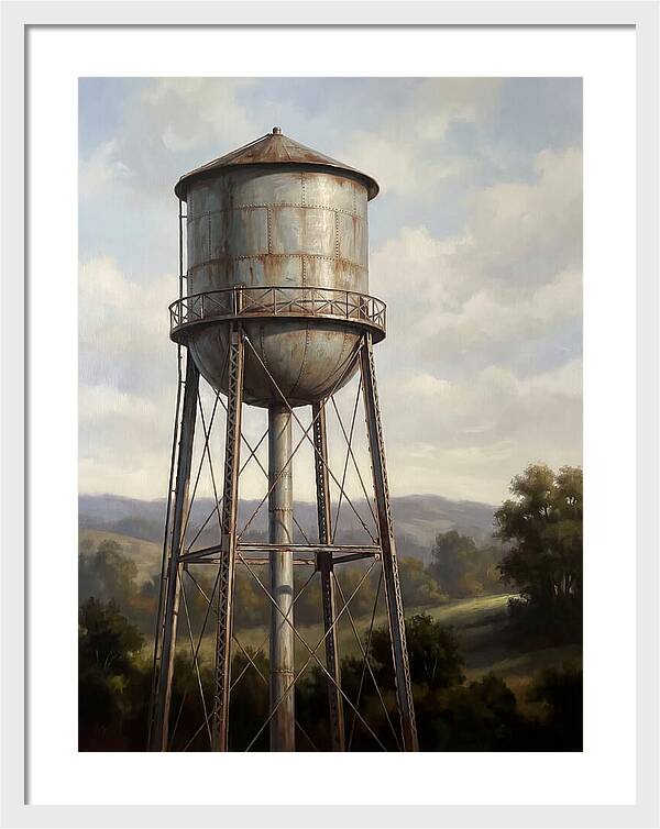 Rustic Water Tower Serenity