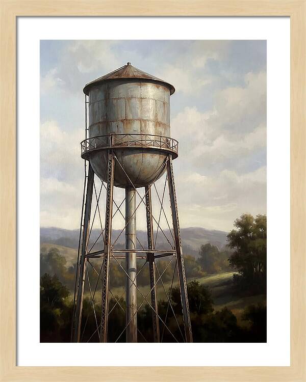 Rustic Water Tower Serenity