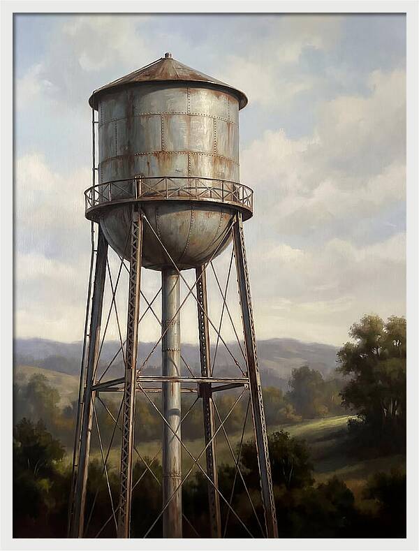Rustic Water Tower Serenity