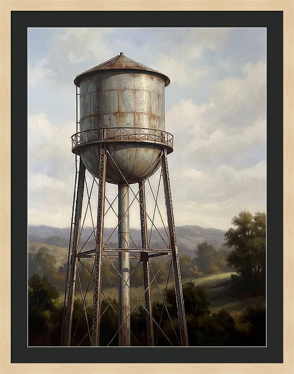 Rustic Water Tower Serenity