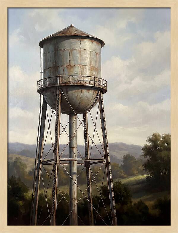 Rustic Water Tower Serenity