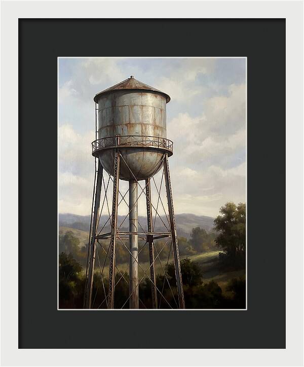 Rustic Water Tower Serenity