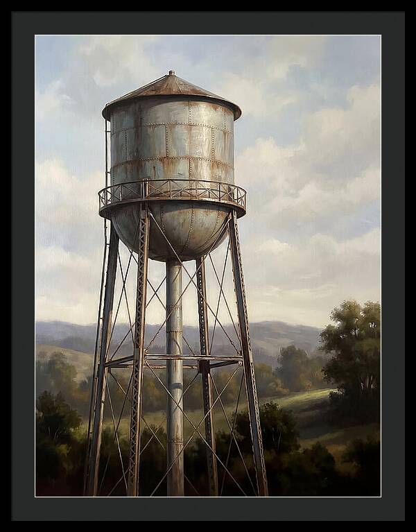 Rustic Water Tower Serenity