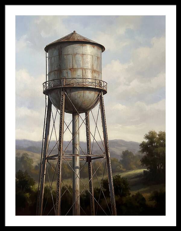 Rustic Water Tower Serenity
