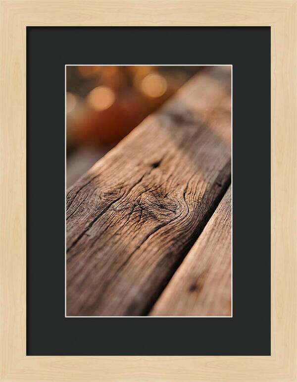 Rustic Wood Texture Closeup