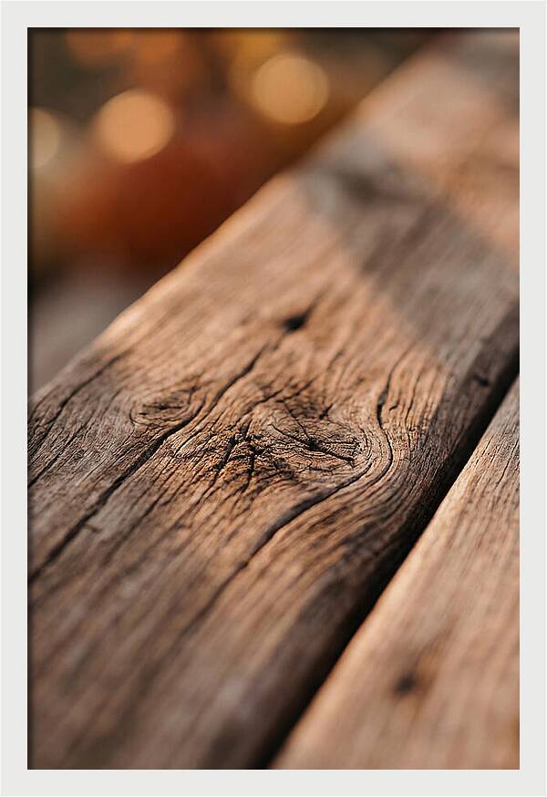 Rustic Wood Texture Closeup