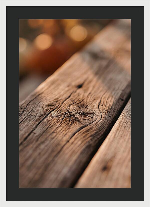 Rustic Wood Texture Closeup