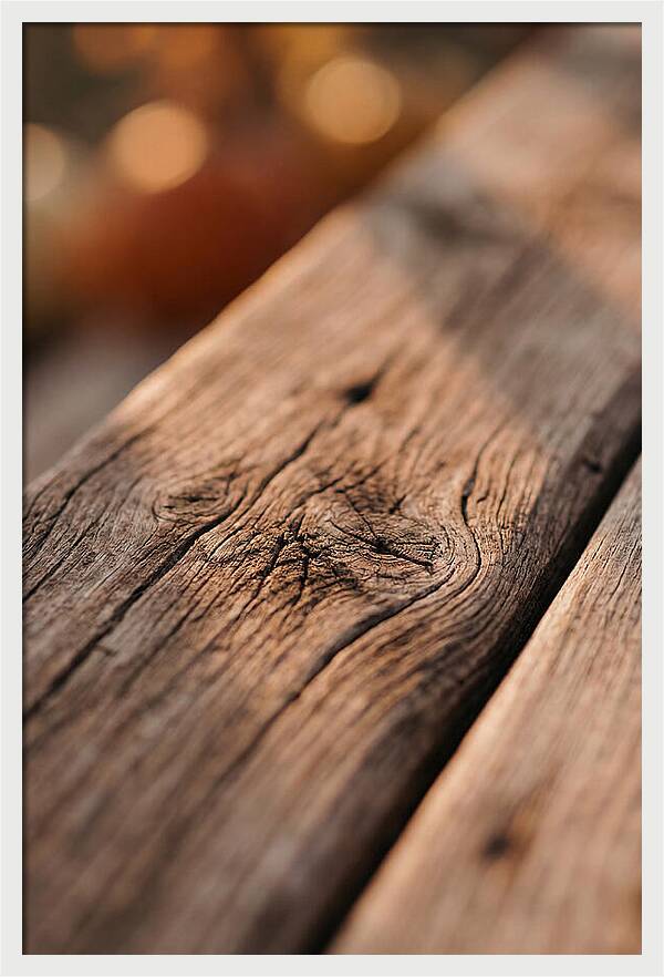 Rustic Wood Texture Closeup