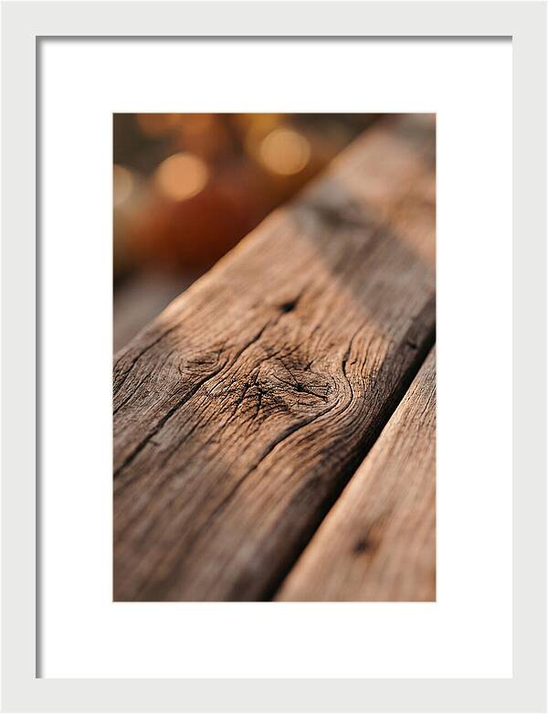 Rustic Wood Texture Closeup