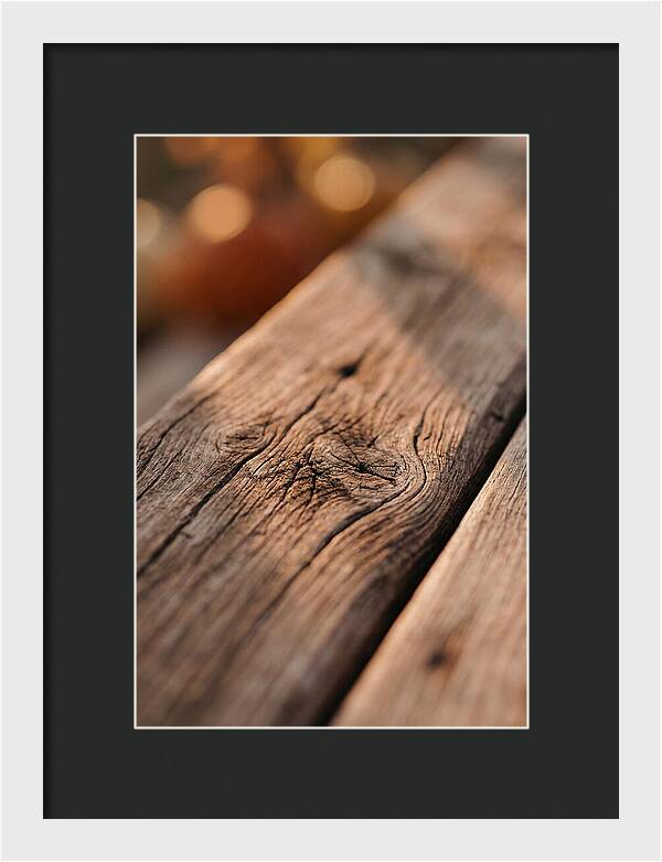 Rustic Wood Texture Closeup