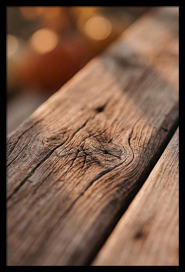 Rustic Wood Texture Closeup