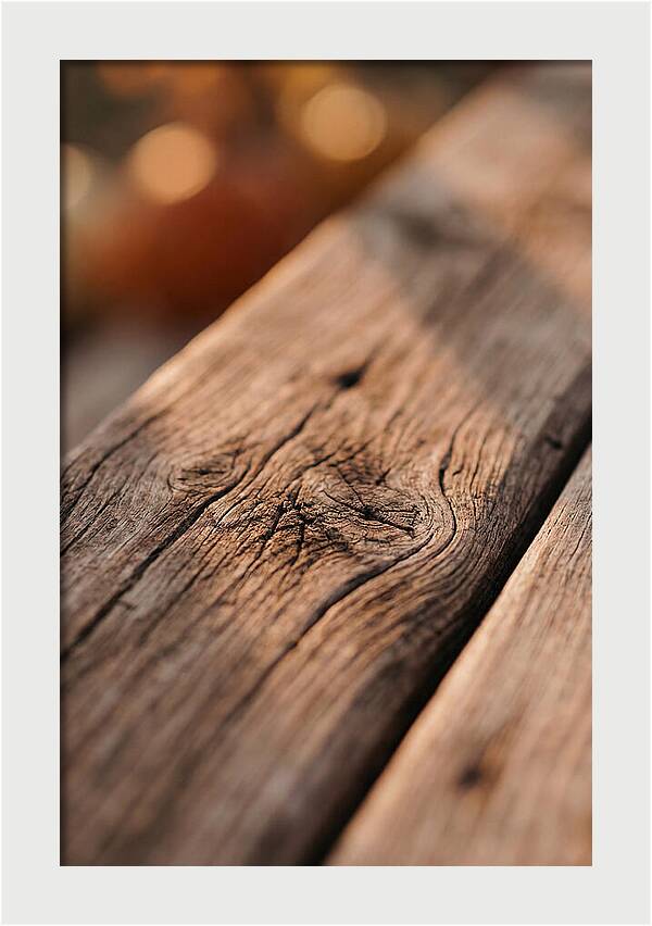 Rustic Wood Texture Closeup