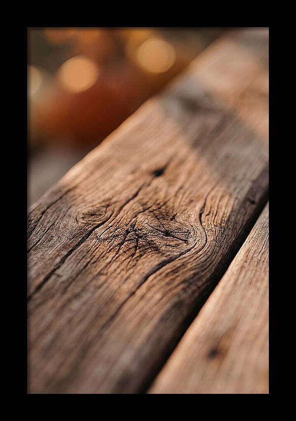 Rustic Wood Texture Closeup