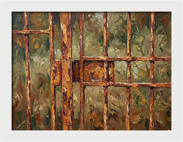 Rusty Gate Reflections