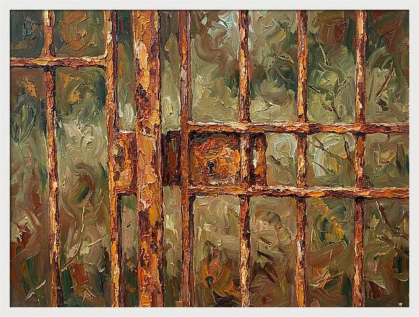 Rusty Gate Reflections