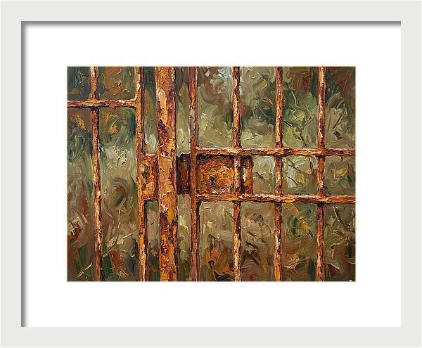 Rusty Gate Reflections