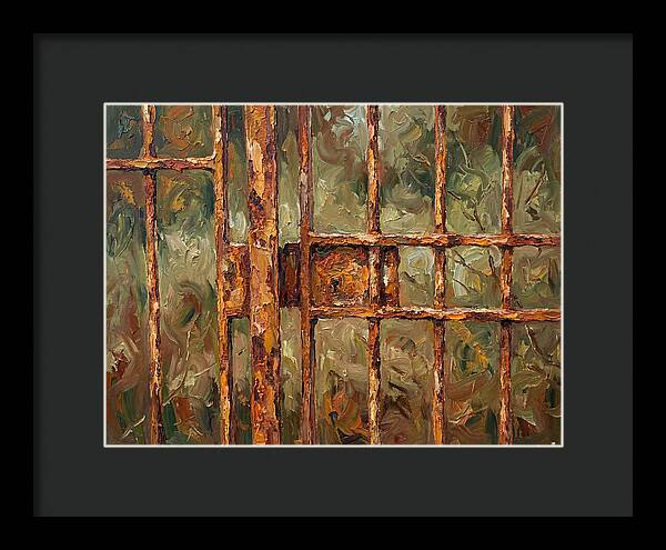 Rusty Gate Reflections