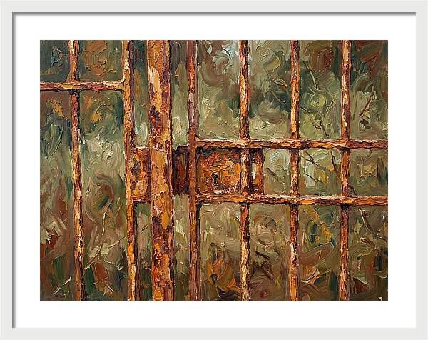 Rusty Gate Reflections