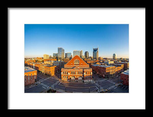 Ryman Auditorium At Dusk