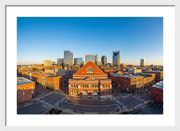 Ryman Auditorium At Dusk