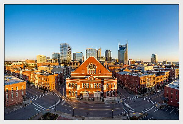 Ryman Auditorium At Dusk
