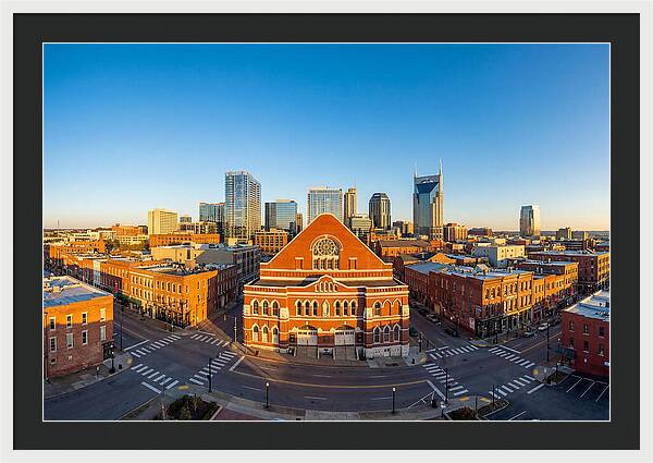Ryman Auditorium At Dusk