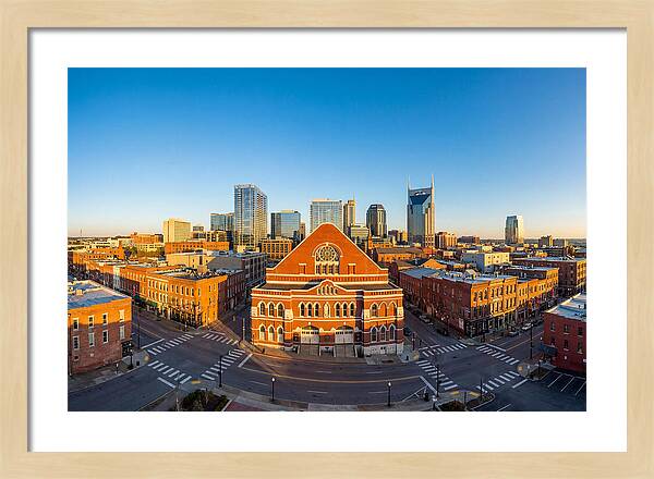 Ryman Auditorium At Dusk