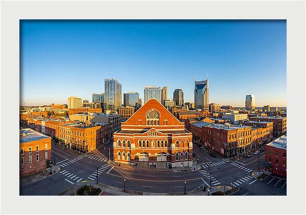 Ryman Auditorium At Dusk