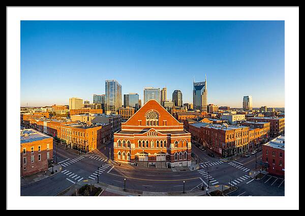 Ryman Auditorium At Dusk