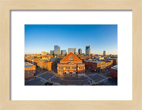 Ryman Auditorium At Dusk